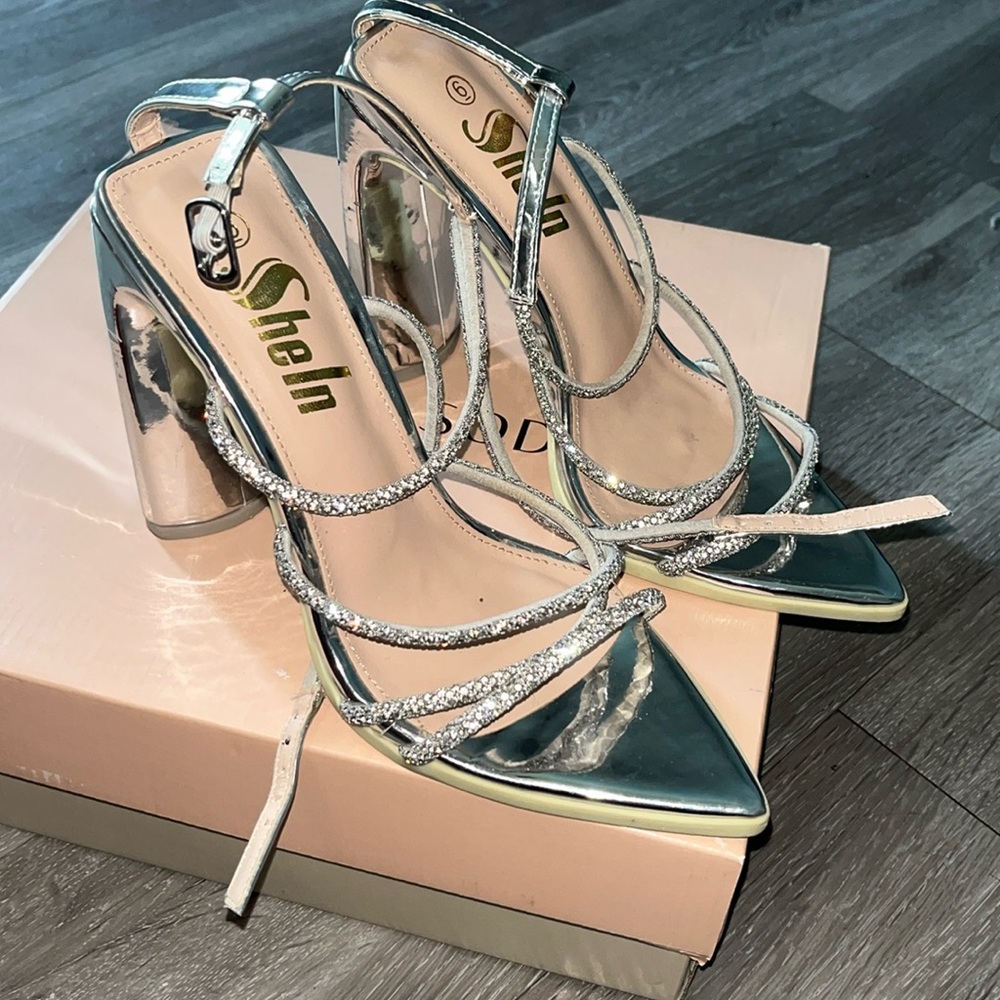 Glitter heels